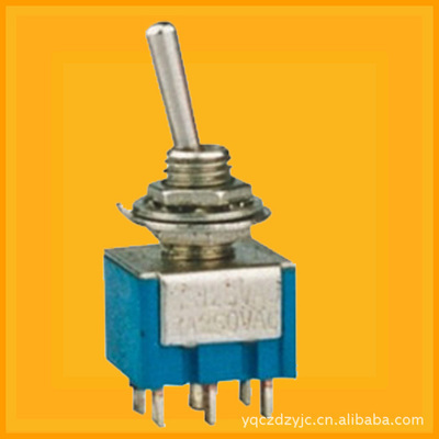 【供應(yīng)中小型優(yōu)質(zhì)鈕子開(kāi)關(guān)/撥動(dòng)開(kāi)關(guān)/六腳搖頭開(kāi)關(guān)/搖臂開(kāi)關(guān)】?jī)r(jià)格,廠(chǎng)家,圖片,電工開(kāi)關(guān),樂(lè)清市創(chuàng)展電子-